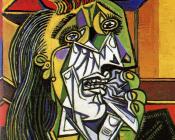 巴勃罗毕加索 - 哭泣的女人